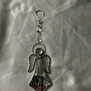 Mirror angel Christmas ornament